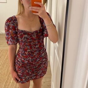 Zara Floral Mini Dress